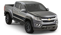 Thumbnail for Bushwacker 15-18 Chevy ado Fleetside Pocket Style Flares 4pc 74.0in Bed - Black