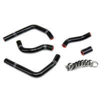 Thumbnail for HPS Black Reinforced Silicone Radiator Hose Kit for Honda 05-08 CR125R 2 Stroke