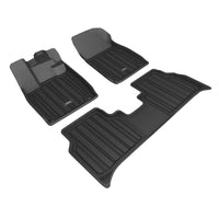 Thumbnail for 3D Maxpider 22-23 Volkswagen Id.4 Elitect Floor Mat- Black R1 R2