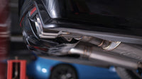 Thumbnail for Stainless Works 2016-18 Cadillac CTS-V Sedan Catback System Resonated X-Pipe Dual-Mode Mufflers