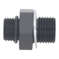 Thumbnail for DeatschWerks 6AN ORB Male to M16 X 1.5 Metric Male (Incl O-Ring and Washer) - Anodized Matte Black
