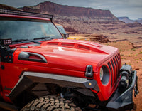Thumbnail for DV8 Offroad 18+ Jeep JL Heat Dispersion Hood - Primer Black