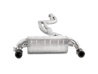 Thumbnail for Akrapovic 16-17 BMW 340i (F30 F31) Evolution Line Cat Back (SS) w/ Carbon Tips (Req. Link Pipe)