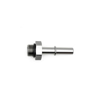 Thumbnail for DeatschWerks 6AN ORB Male to 5/16in Male EFI Quick Connect Adapter - Anodized Matte Black