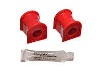 Thumbnail for Energy Suspension Nis 20Mm Frt Stab Bush Set - Red