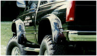 Thumbnail for Bushwacker 88-99 Chevy C1500 Cutout Style Flares 2pc - Black