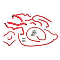 Thumbnail for HPS Red Reinforced Silicone Radiator + Heater Hose Kit Coolant for Mazda 10-13 Mazdaspeed 3 2.3L Turbo