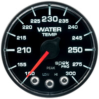 Thumbnail for Autometer Spek-Pro - Nascar 2-1/16in Water Temp 100- 300F Bfb Ecu