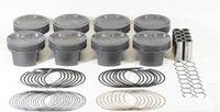 Thumbnail for Mahle MS Piston Set SBF 445ci 4.125in Bore 3.25in Stroke 5.4in Rod .927 Pin -16cc 8.8 CR Set of 8