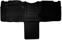 Thumbnail for Husky Liners 11-12 Toyota Sienna WeatherBeater 2nd Row Black Floor Liners
