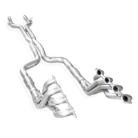 Thumbnail for Stainless Works 2016-18 Camaro SS Headers 2in Primaries 3in High-Flow Cats X-Pipe AFM Delete