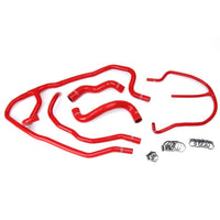 Thumbnail for HPS Reinforced Red Silicone Radiator + Heater Hose Kit Coolant for Chevy 09-13 Corvette 6.2L V8