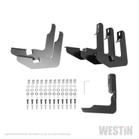 Thumbnail for Westin 2015-2018 Ford F-150 SuperCab PRO TRAXX 5 Oval Nerf Step Bars - Black