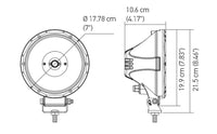 Thumbnail for Hella Value Fit 7in Light - Driving Beam