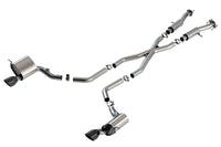 Thumbnail for Borla 15-21 Jeep Grand Cherokee SRT 6.4L V8 AWD ATAK Cat-Back Exhaust System - Black Tips T-304SS