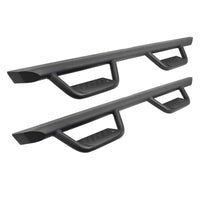 Thumbnail for Go Rhino Dominator Xtreme D2 Side Steps 80in. Cab Length - Tex. Blk (No Drill/Mounting Brkt Req.)