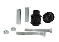Thumbnail for Whiteline 07-11 BMW 335i Front Control Arm Lower Rear Bushing Kit (Camber Correction)