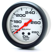Thumbnail for AutoMeter Gauge Oil Temp 2-5/8in. 140-280 Deg. F Mechanical Phantom