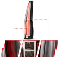 Thumbnail for ANZO 2007-2014 Chevrolet TahOE Led Taillights Red/Clear