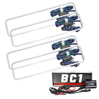 Thumbnail for Oracle Chevrolet Tahoe 95-00 Dual Halo Kit - ColorSHIFT w/ BC1 Controller SEE WARRANTY