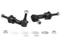 Thumbnail for Whiteline 5/05+ Ford Focus / 04+ Mazda 3 BK Rear Swaybar Link Kit H/Duty Adj Steel Ball