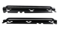 Thumbnail for Fishbone Offroad 07-18 Jeep Wrangler JK 4 Door Rubicon Steel Rock Slider - Black Textured Powdercoat