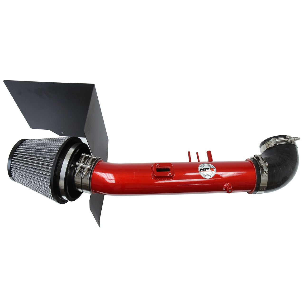 HPS Cold Air Intake Kit 05-07 Toyota Sequoia 4.7L V8, Includes Heat Shield, Red