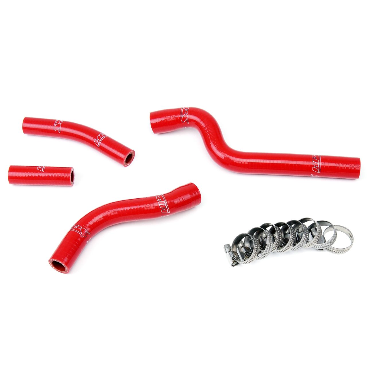 HPS Red Reinforced Silicone Radiator Hose Kit Coolant for Yamaha 07-09 YZ250F