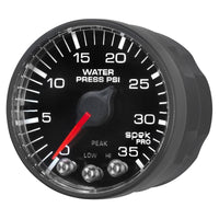 Thumbnail for Autometer Spek-Pro 52.4mm 0-35 PSI Digital Stepper Motor Water Pressue Gauge