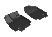 Thumbnail for 3D MAXpider 2018-2020 Honda Odyssey Kagu 1st Row Floormat - Black