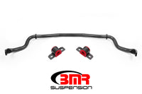 Thumbnail for BMR 15-17 S550 Mustang Front Hollow 35mm 3-Hole Adj. Sway Bar Kit - Black Hammertone