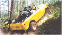 Thumbnail for Bushwacker 72-80 International Scout II Extend-A-Fender Style Flares 2pc - Black