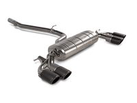 Thumbnail for Akrapovic 2021+ Audi S3 Sedan (8Y) Evolution Line Cat Back (Titanium) w/Carbon Tips