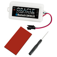 Thumbnail for Oracle Ford F250/350 11-16 Dynamic Halo Kit - Square Ring Design - ColorSHIFT - Dynamic SEE WARRANTY