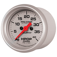 Thumbnail for Autometer Ultra-Lite 2 1/16in Electrical 0-4000 PSI High Press Oil Pressure Gauge 94-07 Ford 7.3L