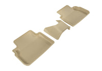 Thumbnail for 3D MAXpider 2017-2019 Subaru Impreza/Crosstrek Kagu 2nd Row Floormats - Tan