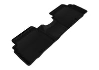 Thumbnail for 3D MAXpider 2011-2016 Kia Sportage Kagu 2nd Row Floormats - Black