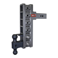 Thumbnail for Gen-Y Mega Duty 2.5in Shank 12in Offset Drop 32K Hitch w/GH-0161 Dual-Ball/GH-0162 Pintle Lock