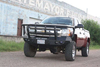 Thumbnail for Road Armor 08-13 Chevy 1500 Stealth Front Winch Bumper w/Titan II Guard - Tex Blk