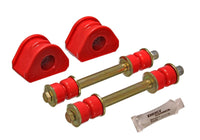 Thumbnail for Energy Suspension 97-03 Ford F150 4wd/F250 Light Duty 4WD Red 27mm Front Sway Bar Bushing Set