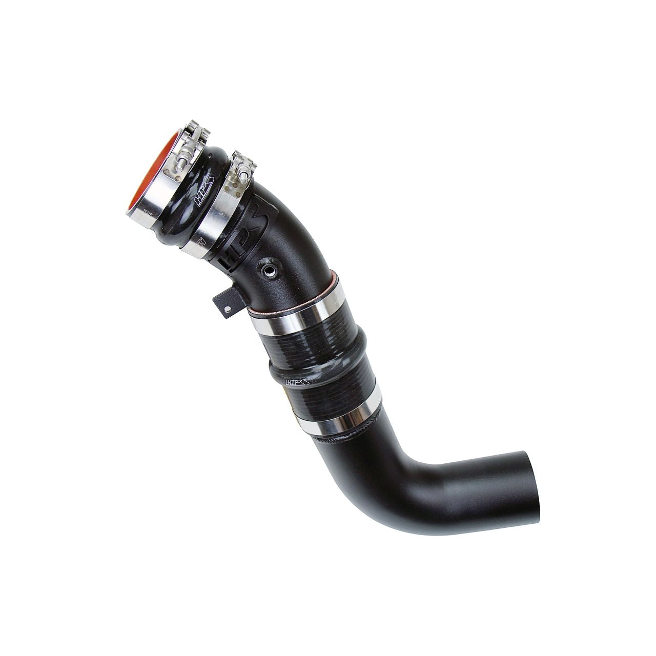 HPS Black Intercooler Cold Charge Pipe Turbo Boost 17-20 Chevy Silverado 2500HD Duramax 6.6L V8 Diesel Turbo L5P