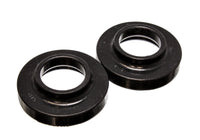 Thumbnail for Energy Suspension 97-06 Jeep Wrangler TJ Black Front Spring Pad Set