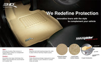 Thumbnail for 3D MAXpider 2019-2020 Volvo XC40 Kagu 1st Row Floormat - Black