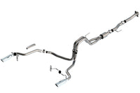Thumbnail for Borla F-150 2021 5.0L 2dr RC SB (122.8 WB) XL/XLT 3/2.25 SRE Cat-Back ATAK Chrome Tips