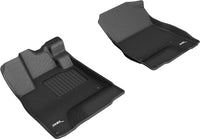 Thumbnail for 3D MAXpider 2018-2019 Honda Clarity Plug-in Hybrid Kagu 1st Row Floormat - Black