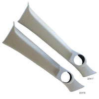 Thumbnail for AutoMeter Gauge Mount A-Pillar Full Sngl 2-5/8in. Lt Gray Honda Civic (2Dr.) 92-95 Eg