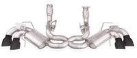 Thumbnail for Stainless Works 20-21 Chevrolet Corvette C8 6.2L Legend Cat-Back Exhaust w/ Matte Black Tips