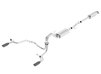 Thumbnail for Borla 15-17 F-150 2.7/3.5L V6 EcoBoost / 5.0L V8 Black Chrome Cat-Back Touring Exhaust