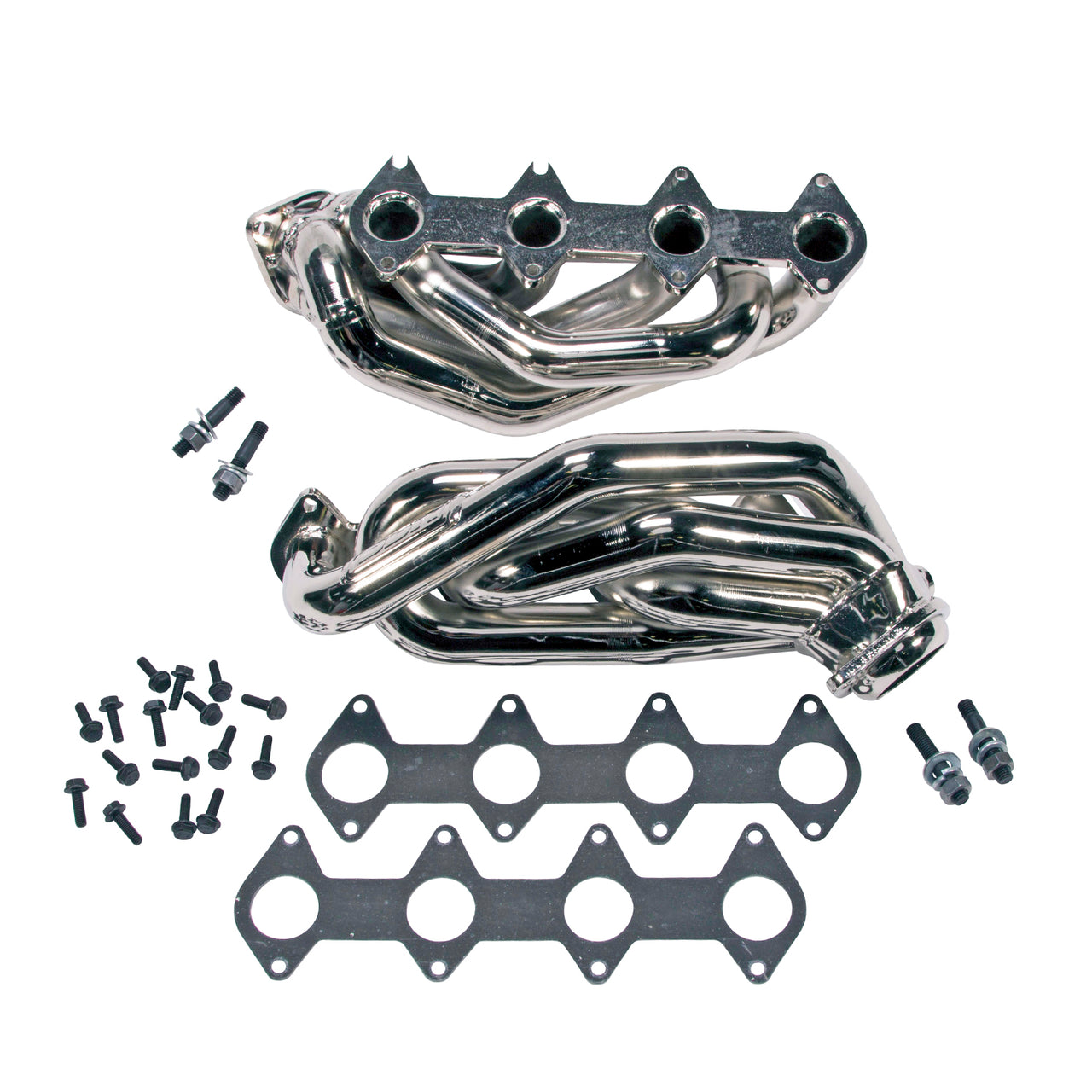 2005-2010 MUSTANG GT 1-5/8 SHORTY TUNED LENGTH HEADERS (CERAMIC)
