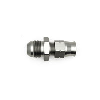 Thumbnail for DeatschWerks 8AN ORB Male to M16 X 1.5 Metric Male (Incl O-Ring and Washer) - Anodized Matte Black